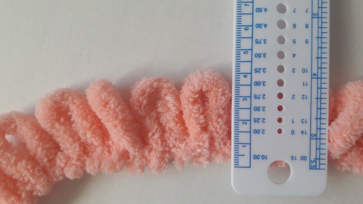 Высота петельки примерно 4см