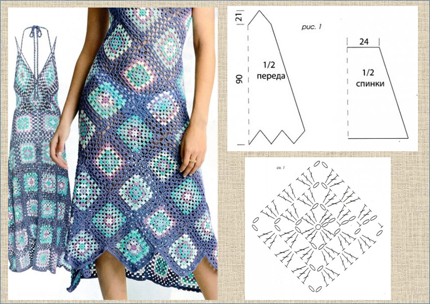 Схемы вязания сарафанов крючком с описаниями бесплатно : цветы-шары-ульяновск.рф