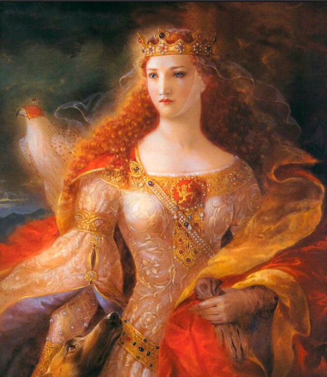 Королева Элеонора Аквитанская