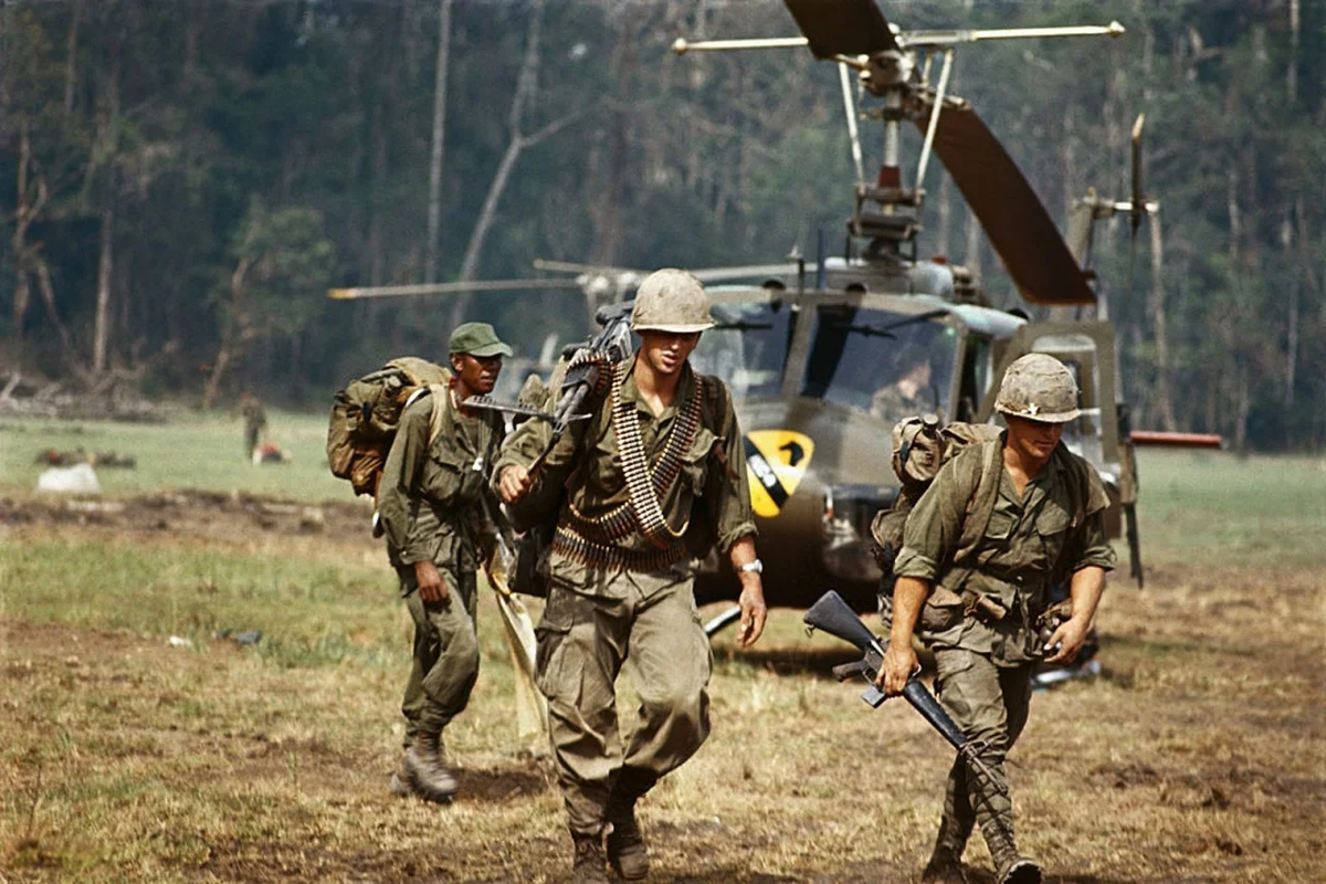 Почему вьетнам поддерживает сша. Американские солдаты во Вьетнаме.