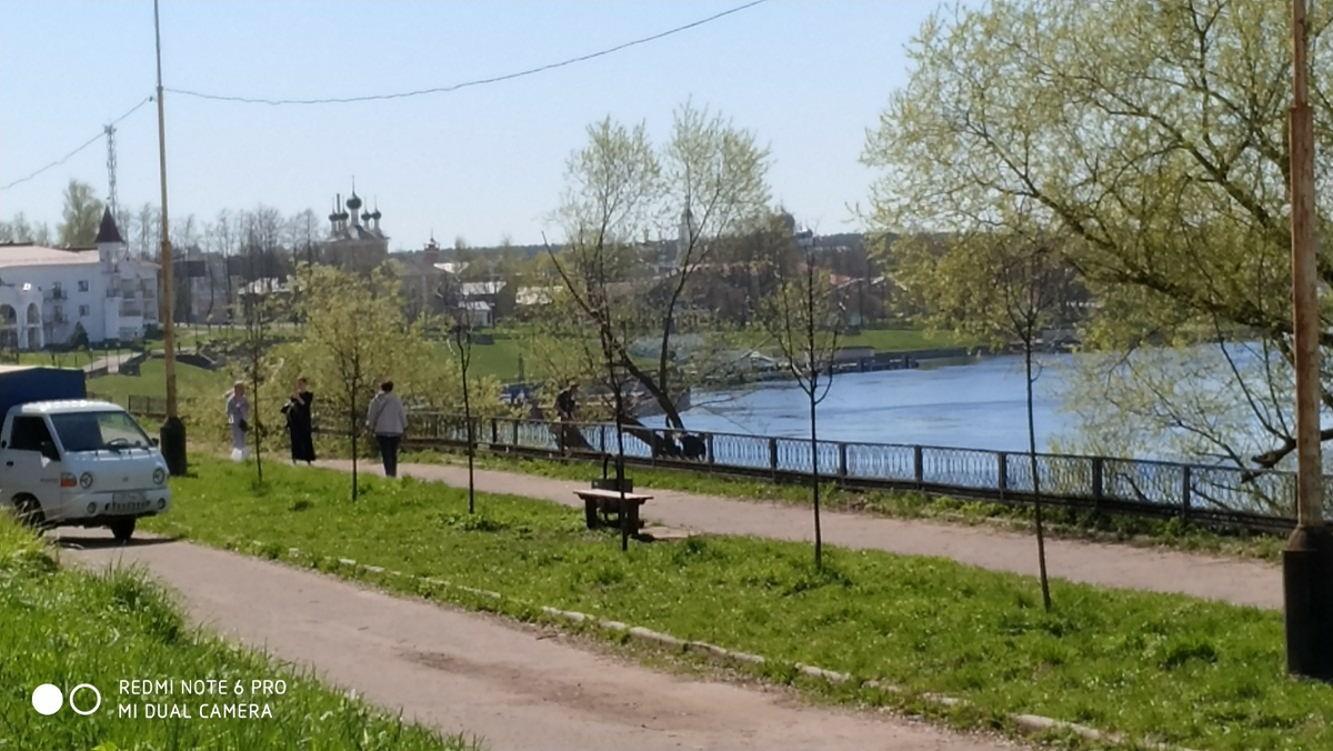 Красноармейский бульвар 11.05.2021 11:14. Срубают ещё одно дерево, потом срубят другое... Покойтесь с миром.