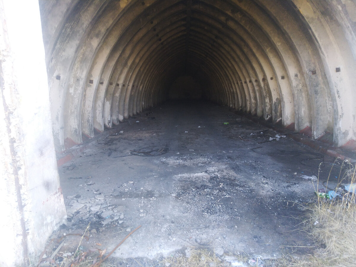 Фото бункера изнутри