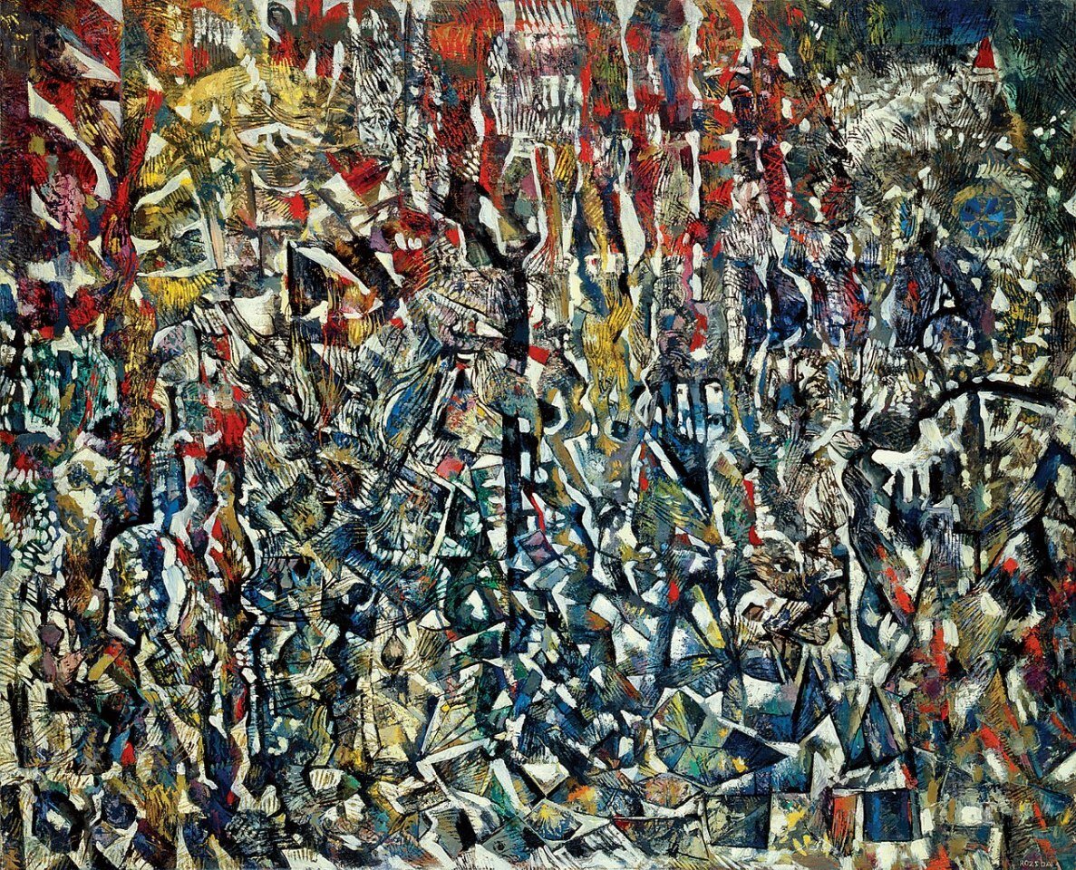 «Вавилонская башня» Эндре Розда, 1958 / WIKIMEDIA COMMONS / CC BY-SA 4.0