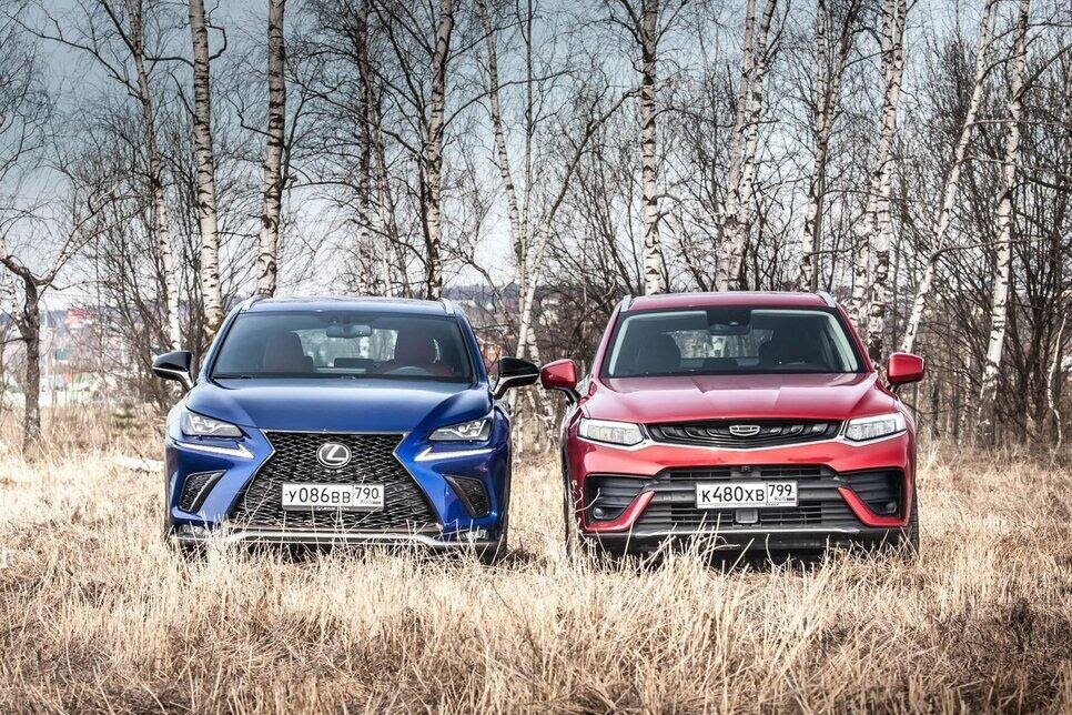 Lexus NX 300 vs Geely Tugella