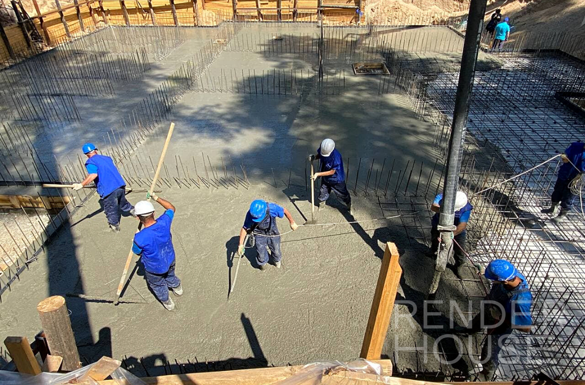 Строительство дома площадью 1260 кв.м. по проекту ВИЛЛА ВИТА