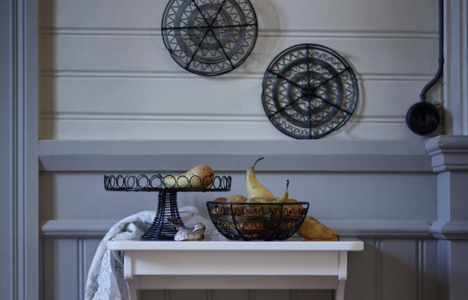 Новогодний декор стола от ИКЕА