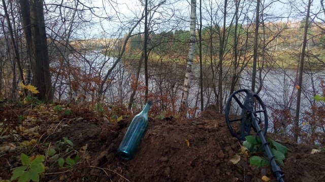 На берегу Волги.