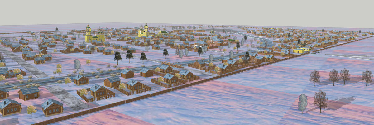 Авторская реконструкция. Город Красный ноябрь 1812 года.