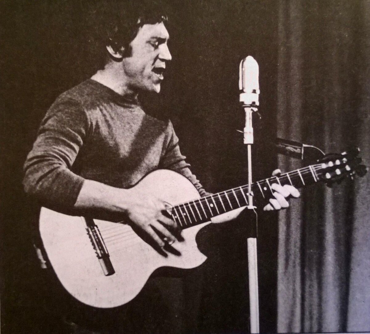 Концерт Владимира Высоцкого. (источник яндекс фото)