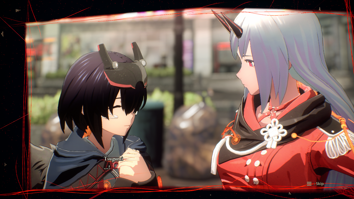 Ещё мордашки из игры. Цугуми и Касанэ. Кафе в Сейране, последний Bond Episode в ветке Касанэ.