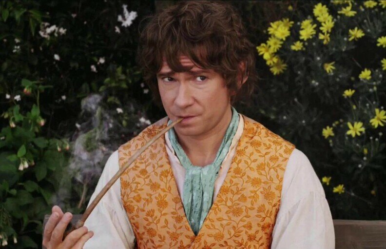 Кадр из х/ф "Хоббит: Нежданное приключение" (2012 г.)