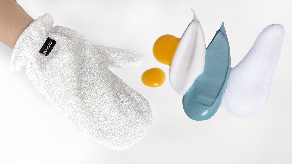 Варежки для ухода за кожей