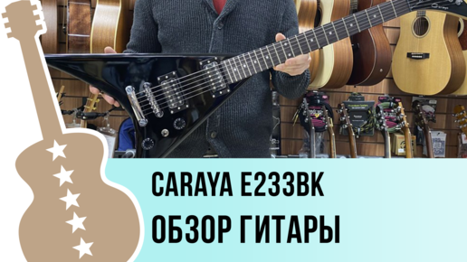 Caraya E233 обзор гитары