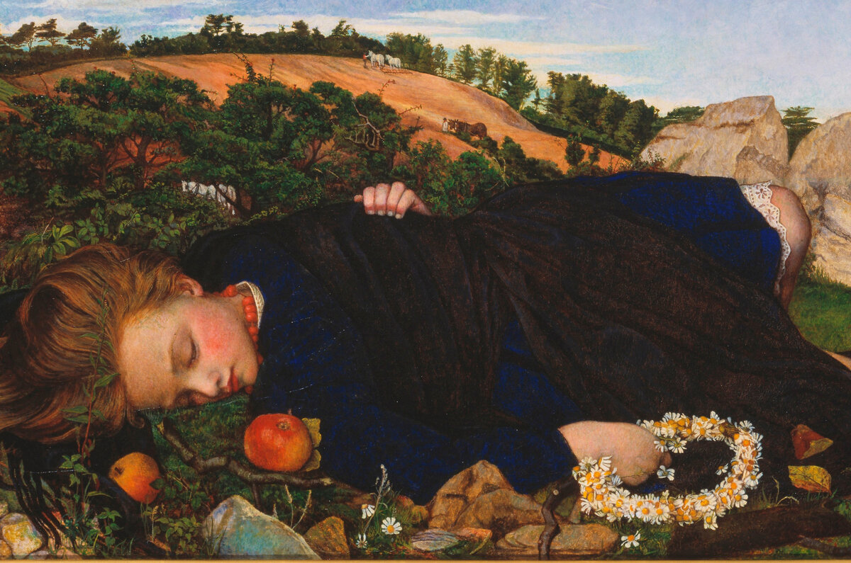Певцы нового времени. Фрагмент. Джон Роддем Спенсер Стенхоуп. 1860 г. 