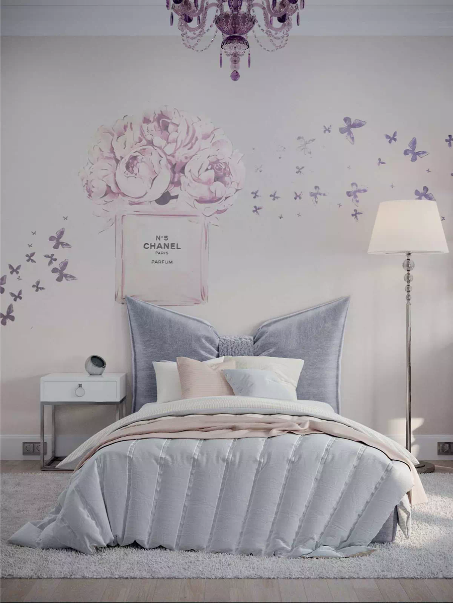 Оригинальная кроватка с фигурной спинкой фото 1