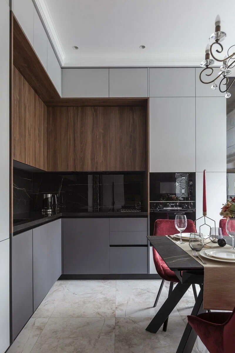 Изысканность и элегантность. Отличная организация пространства на 45 кв.м. старой сталинки