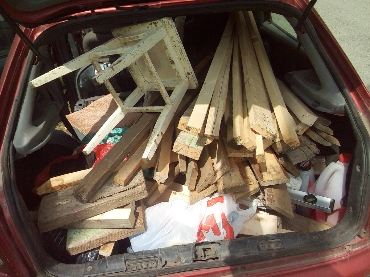 Fiat Brava загружен до отвала =) Фото: Станислав Спесивцев/Dinar