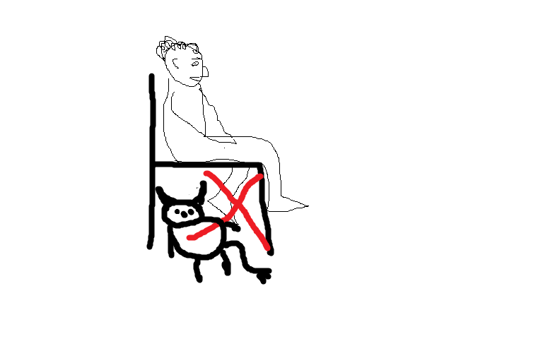 Мальчик болтает ногами, сидя на стуле: страшные последствия