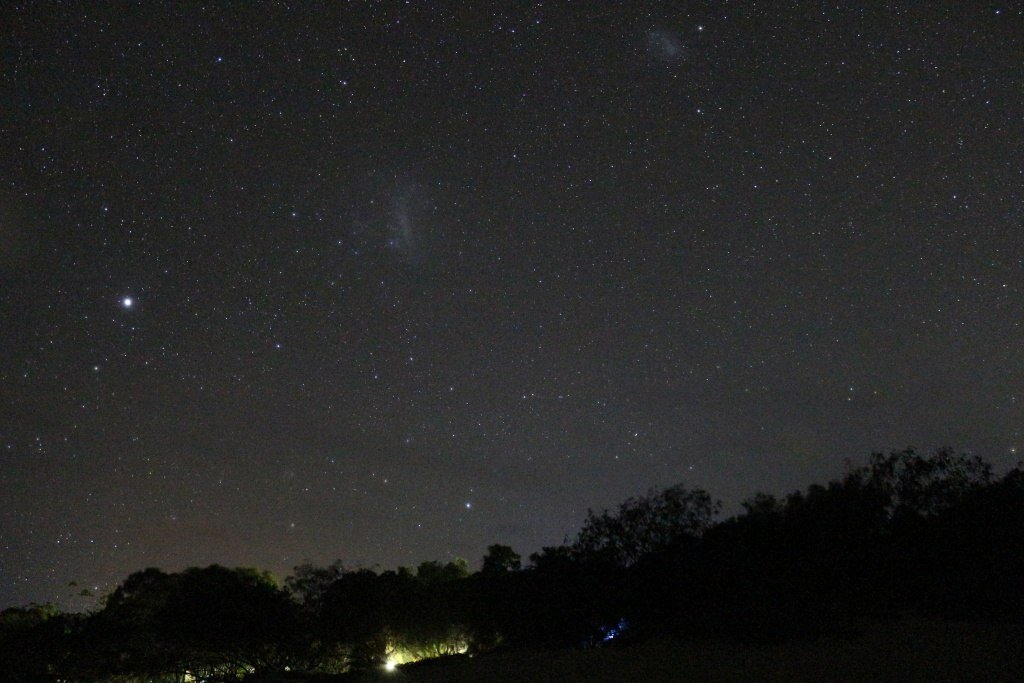  Галактики - спутники Млечного пути (Магеллановы облака), фото автора