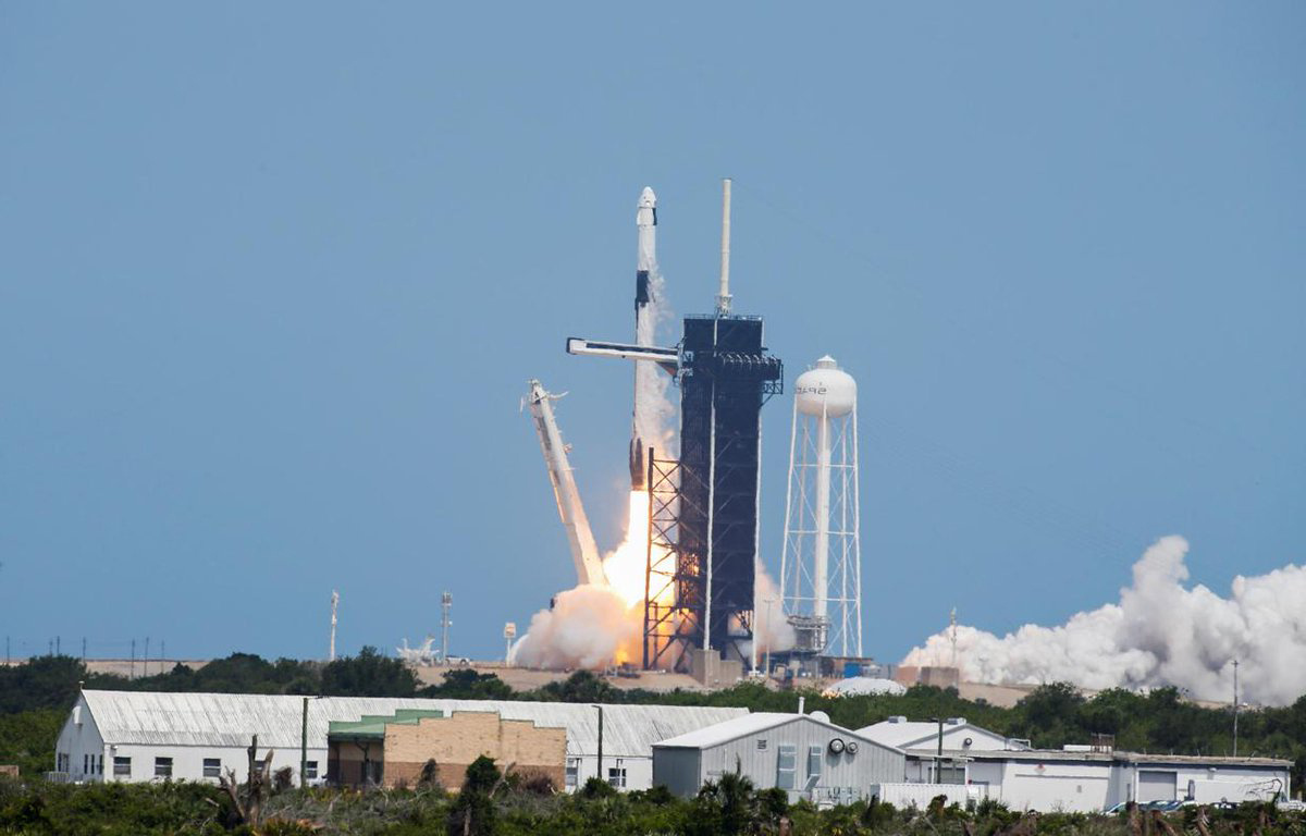 Запуск ракеты