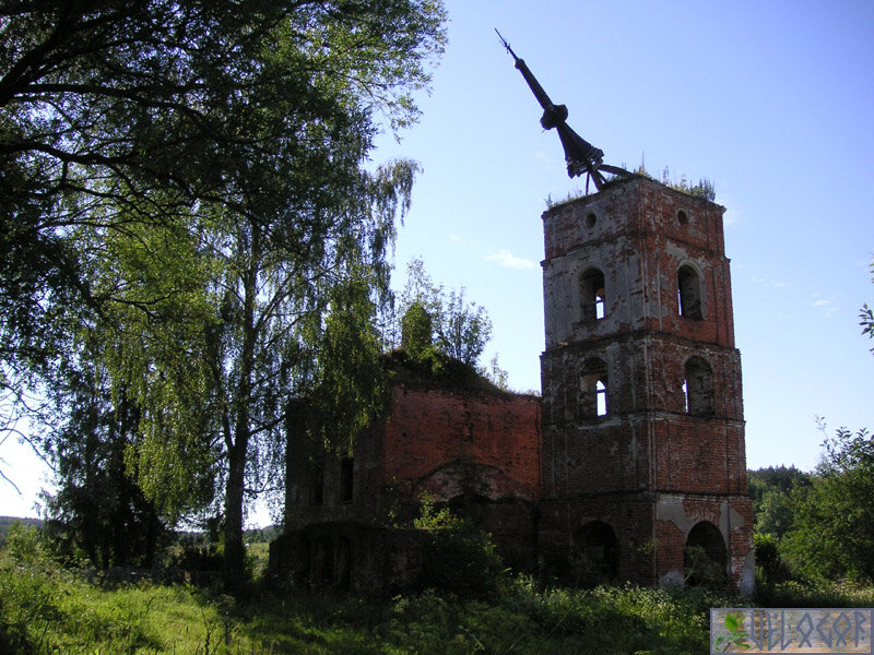 Ильинка, заброшенная церковь