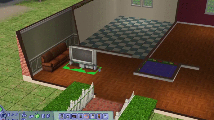 Тут показан Sims 2