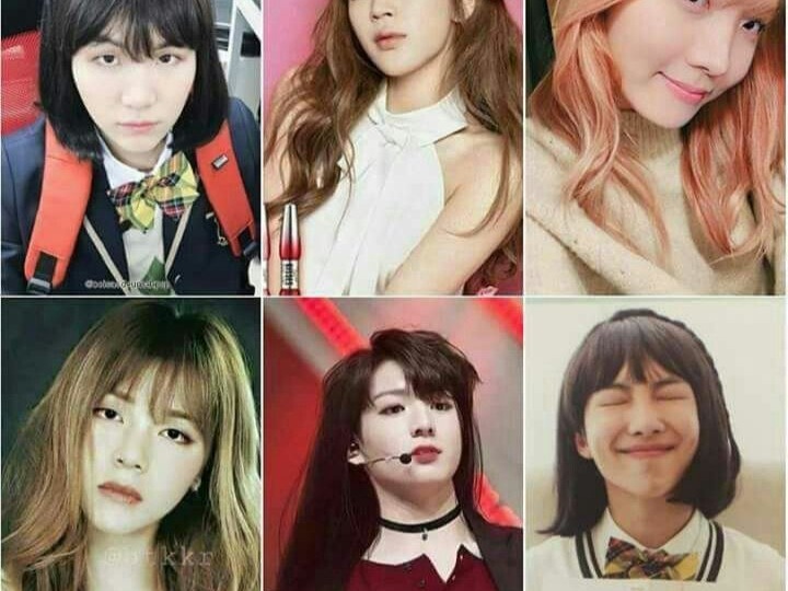 BTS- девченки