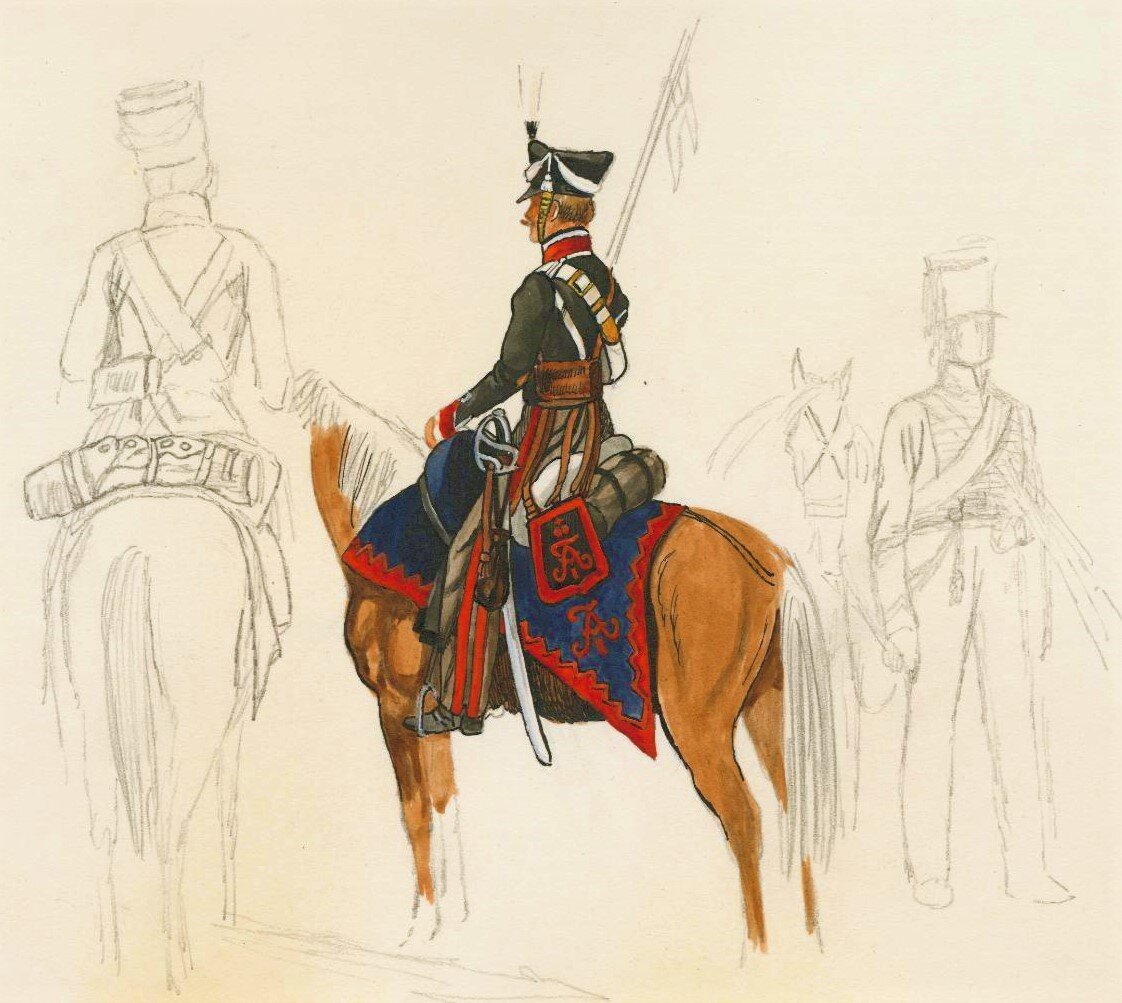 Александрийский Гусарский полк униформа 1812