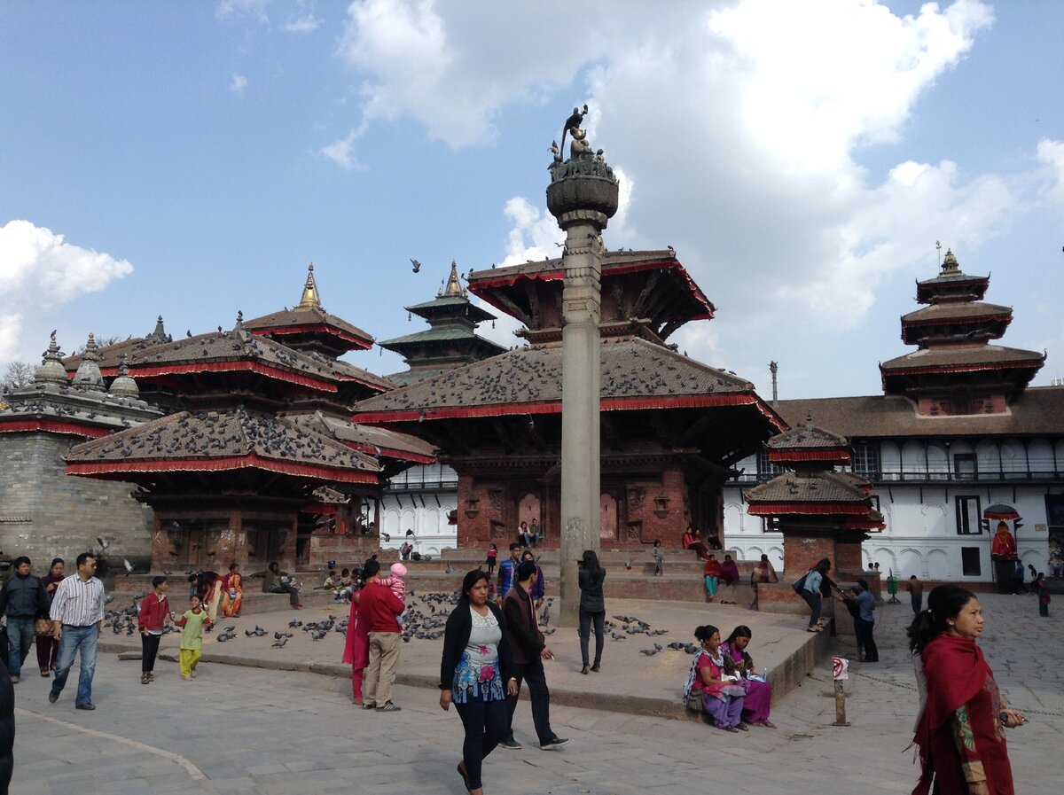 Дурбар сквер в 2014г.