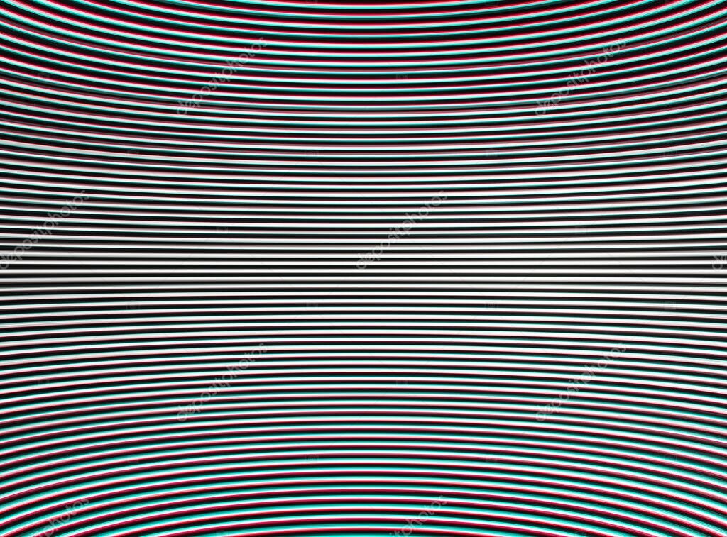 Искажения на изогнутым экране. 