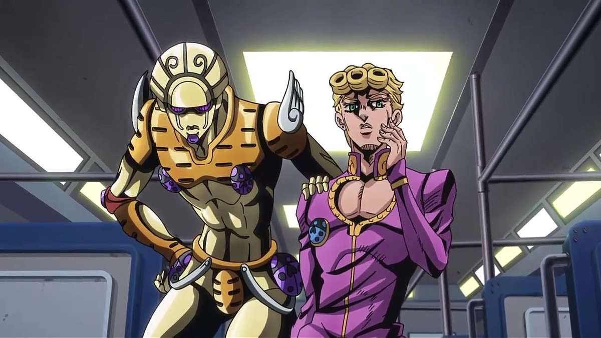 Jojo bizarre adventure stand. Джорно Джованно и Голд экспириенс. Джо Джо Голд экспириенс. Джо Джо стенд Голд экспириенс. Джорно Джованна и Голд експиреен.