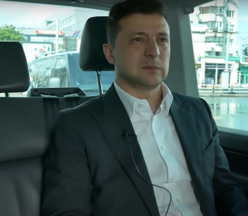 Фрагмент из интервью Владимира Зеленского "Украинской Правде"