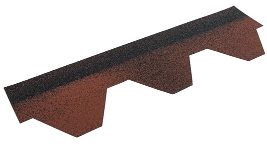 Гонт однослойной гибкой черепицы