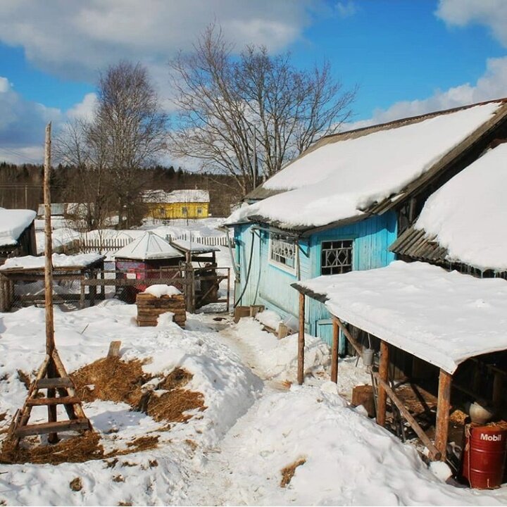 Наш двор.Зима