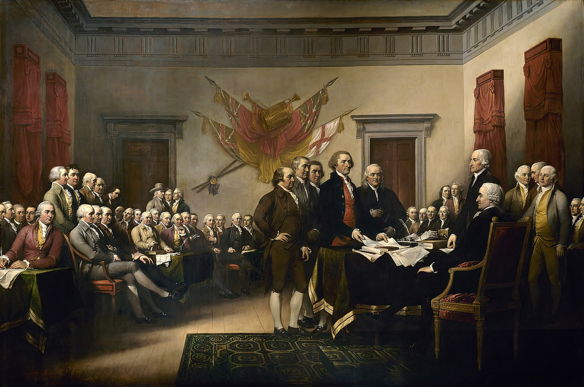"Декларация независимости" Джон Трамбулл, 1819 г.