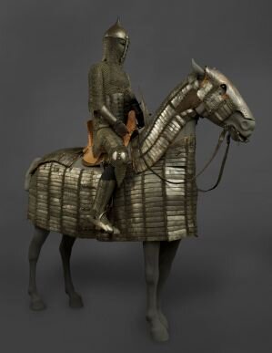 Стальные кавалерийские доспехи, Османская империя, Турция, 15-16 век