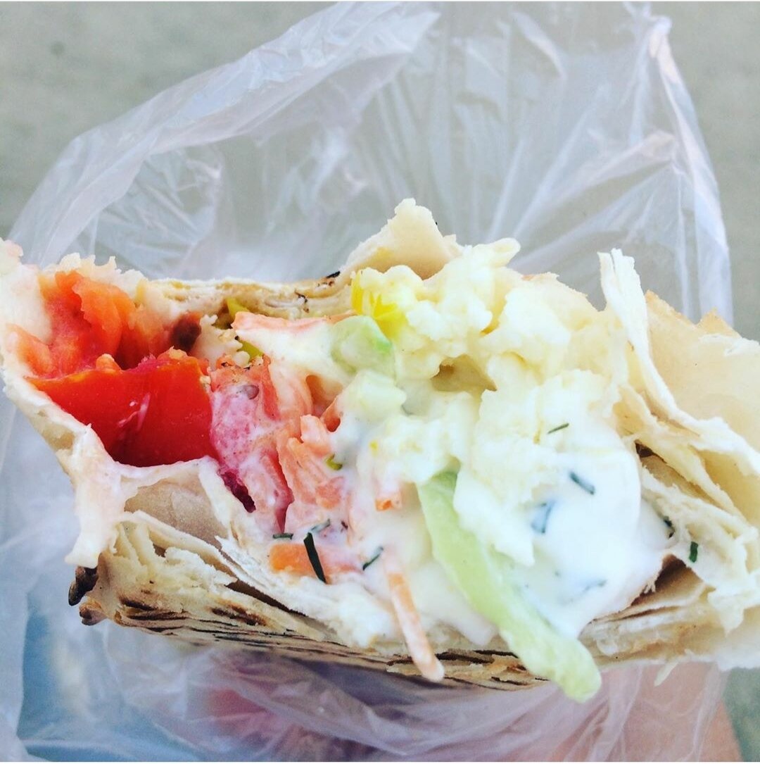 Шаурма с сыром 