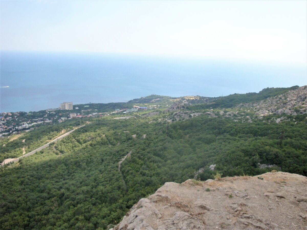 Вид на самую южную точку Крыма:)