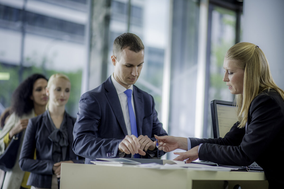 Обслуживание клиента в банке