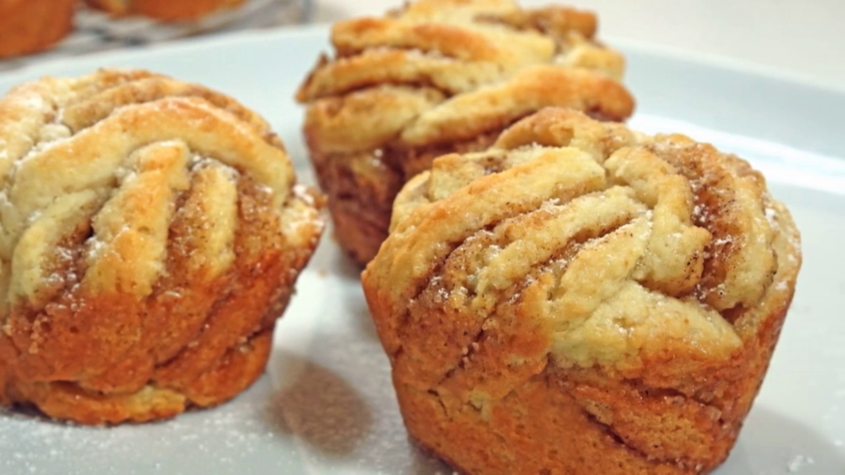 Булочки без яиц и дрожжей. Показываю как приготовить. | Вкусно и просто |  Дзен