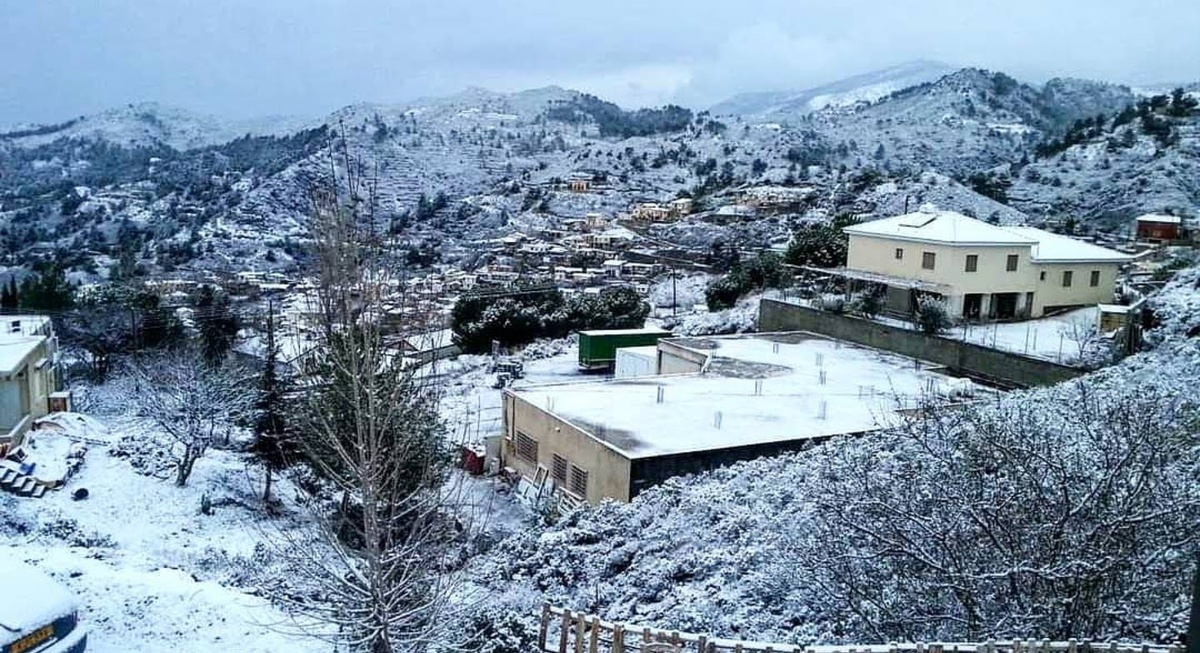 Пелендри зимой