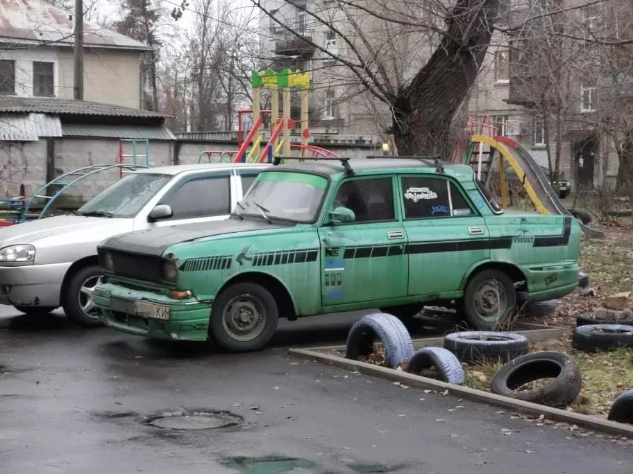 По-крайней мере на ходу, а не на свалке