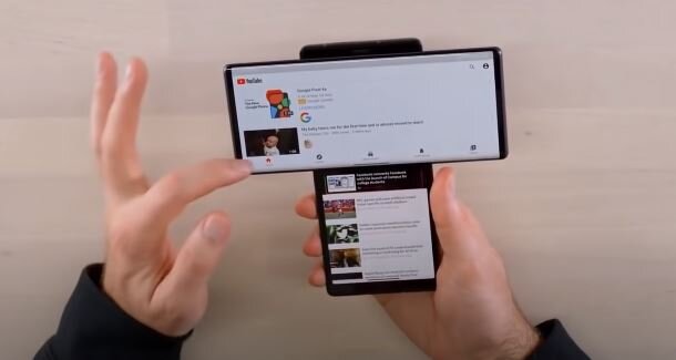 не многие приложия поддерживают такой дисплей)