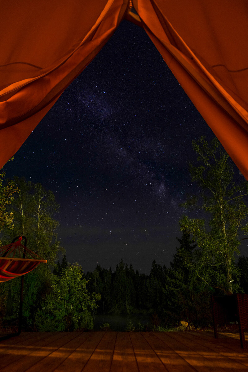 Глэмпинг «Северный Крым». Млечный путь