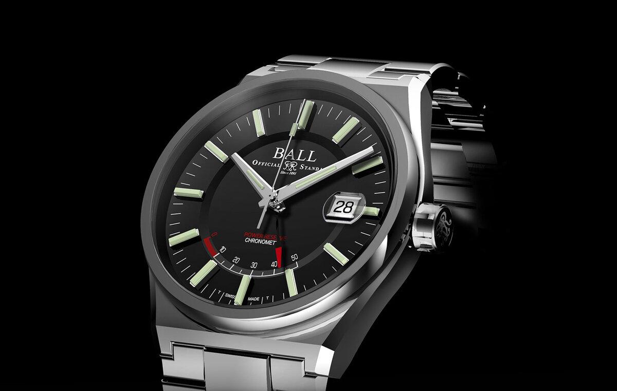 Одни из часов компании - мужские Ball Roadmaster Icebreaker