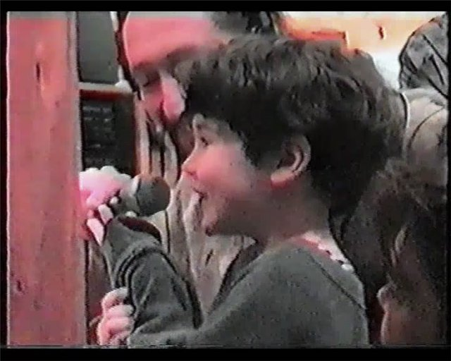 1996 год. Егор Башлачёв задаёт вопрос Б. Гребенщикову в эфире радио Ракурс.