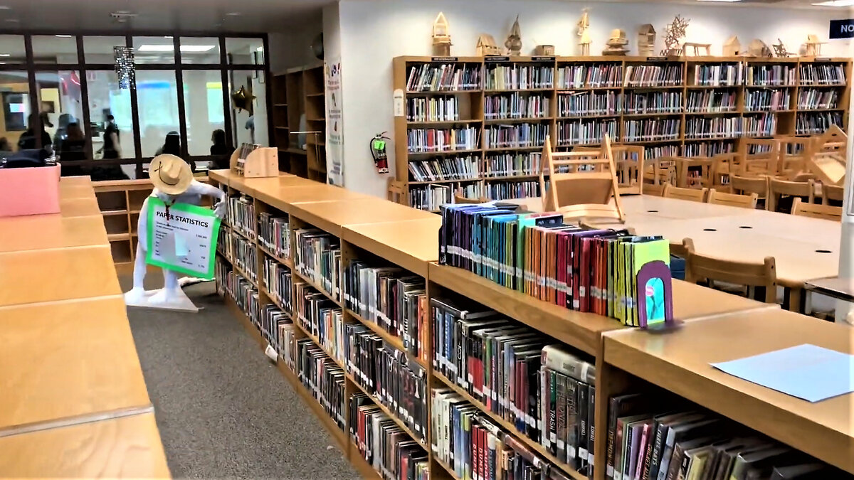 школьная библиотека