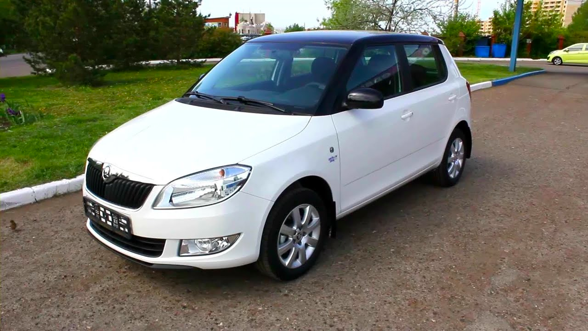 Skoda Fabia Рестайлинг 2010