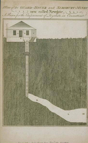 План сторожки тюрьмы Нью-Гейт, 1781 г.