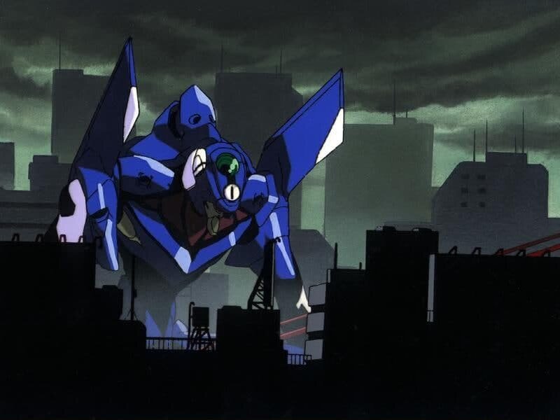 Ева-00 - прототип, созданный неизвестным методом. Основной пилот - Рей Аянами